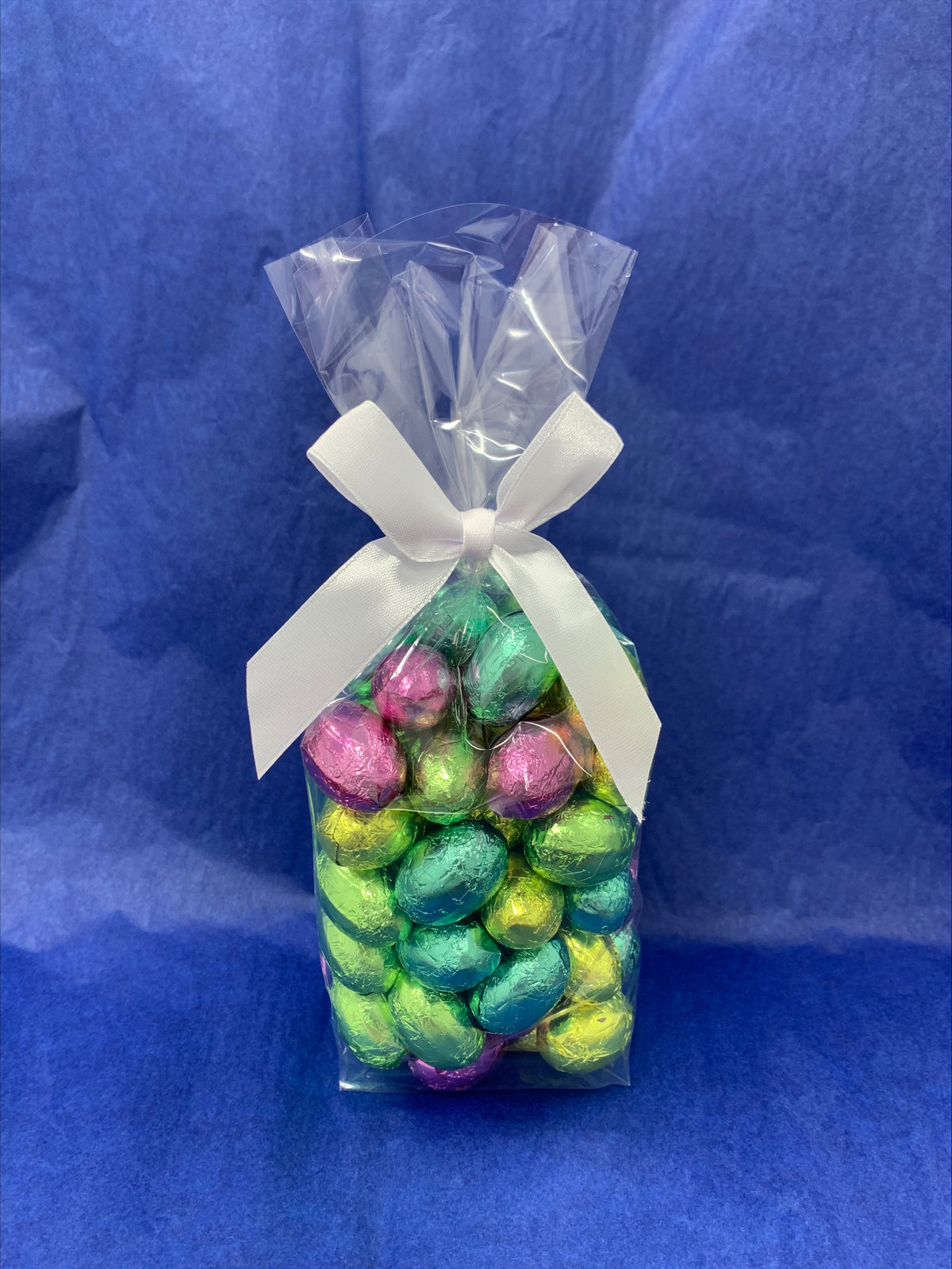500g Foil Wrapped Praline Milk Chocolate Mini Eggs