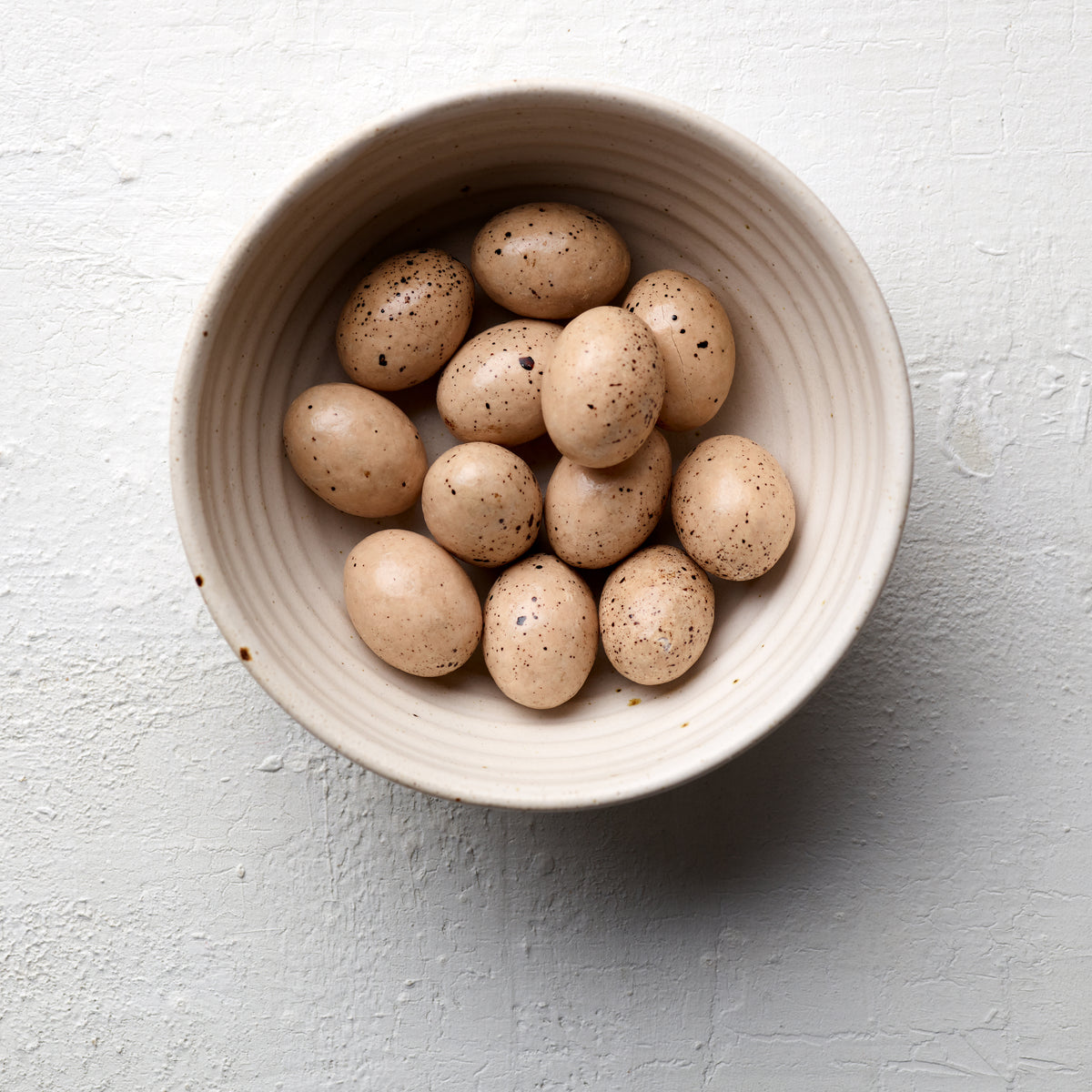Salted Caramel Quail Eggs