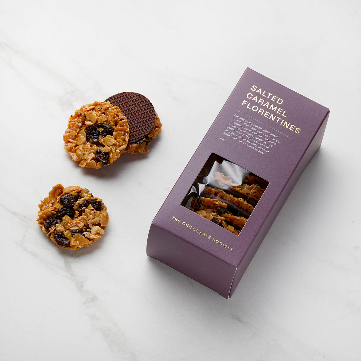 Salted Caramel Florentines