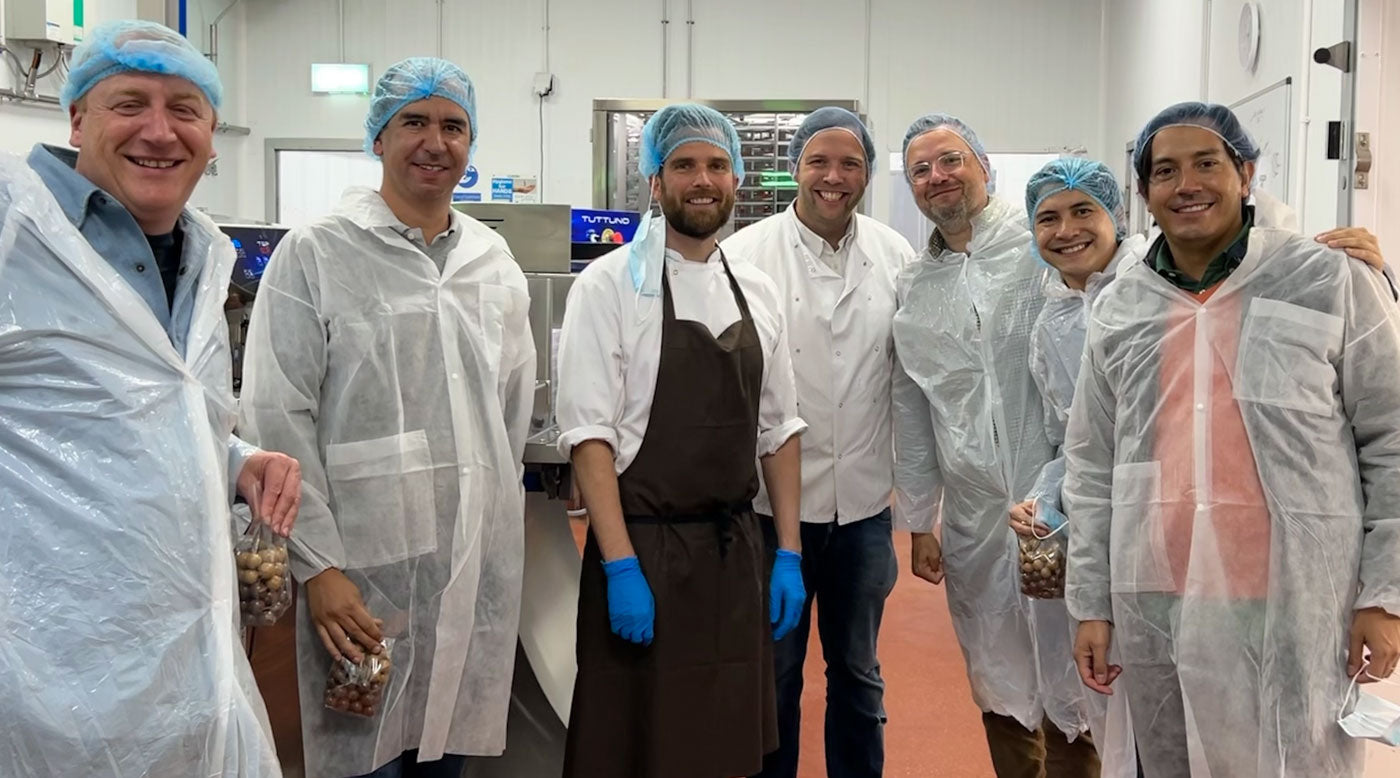 A visit from Luker Chocolate to our Somerset Factory